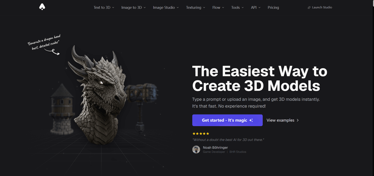 3D AI Studio Cover