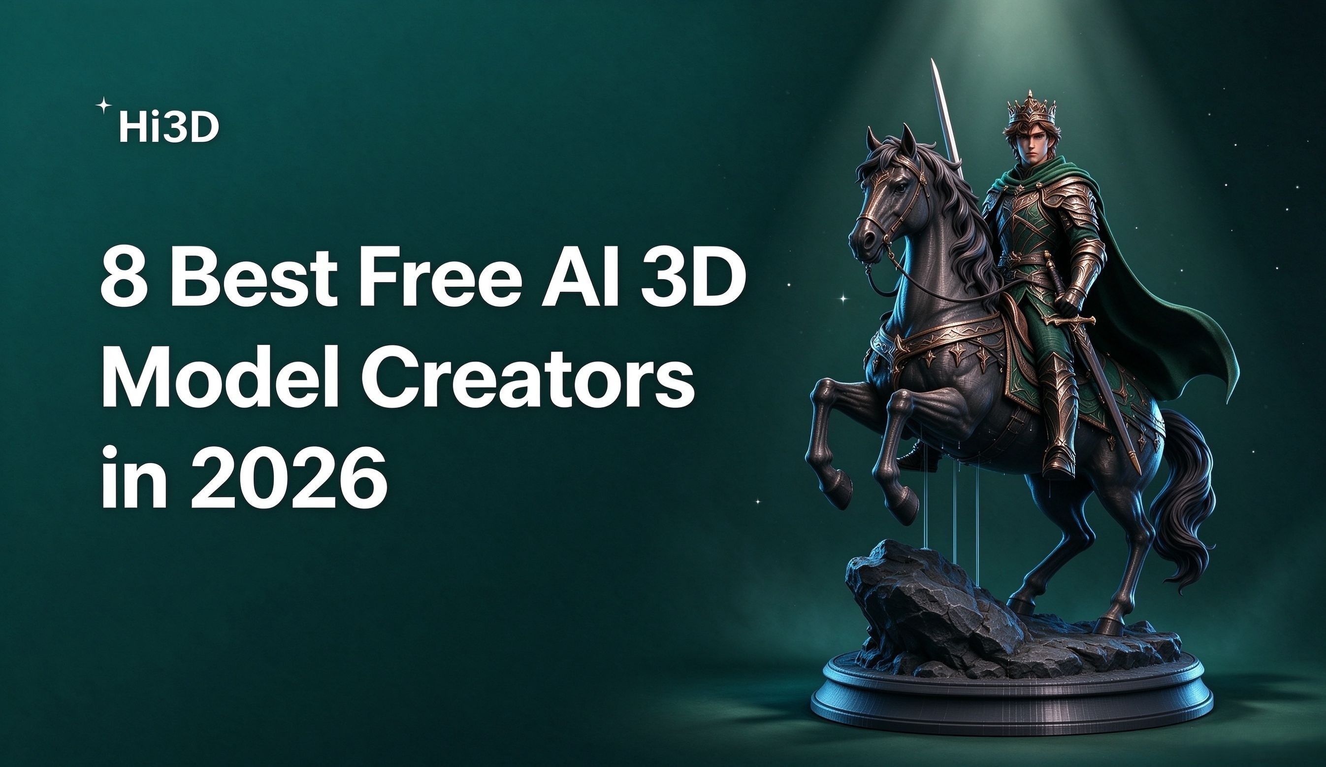 8 Best Free AI 3D Model Creators in 2026