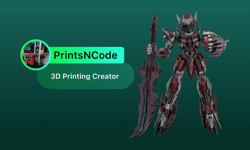 Creating from Passion, Growing with Technology: How Carlos Explores Endless Possibilities Through AI and 3D Printing