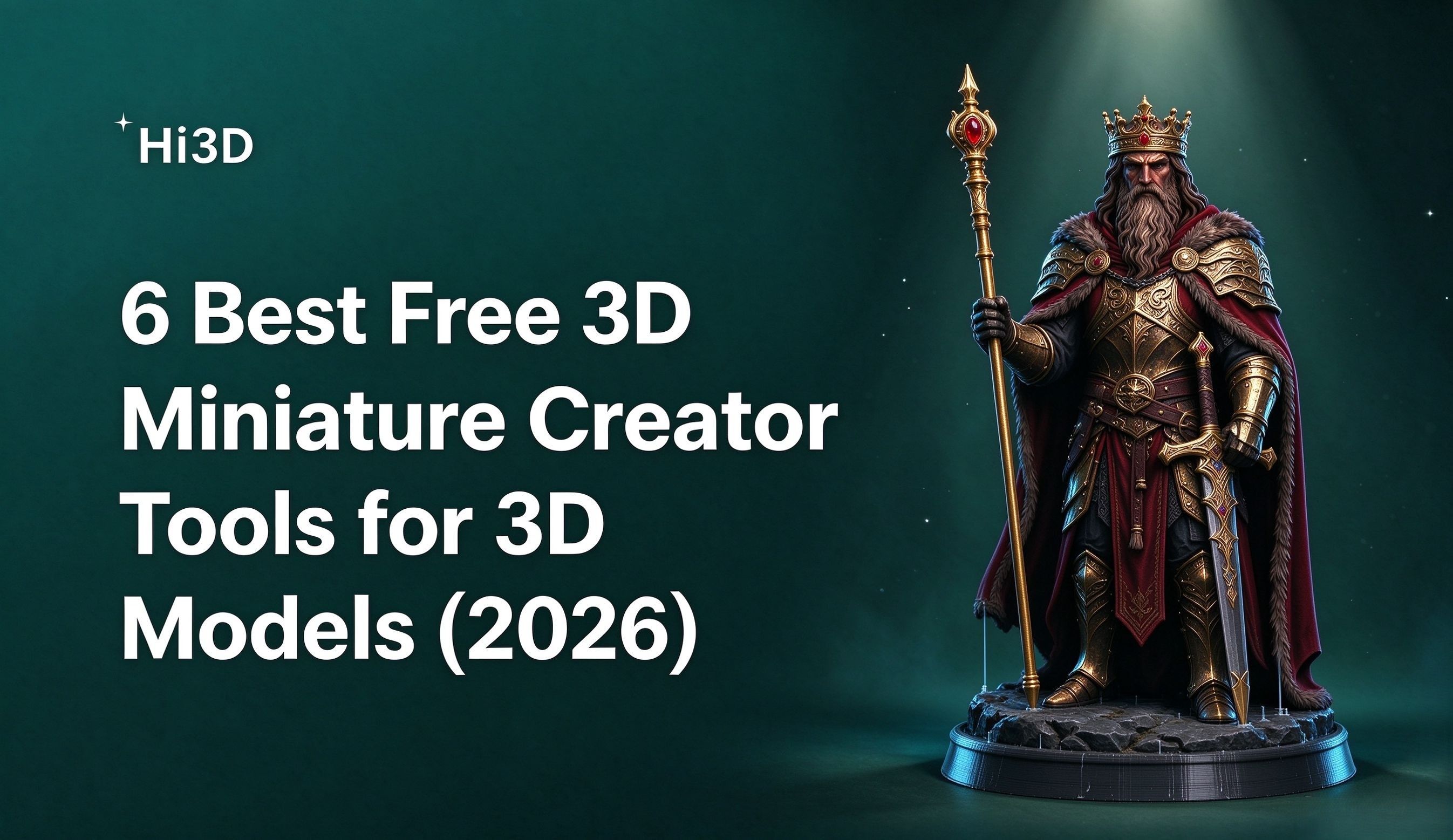 6 Best Free 3D Miniature Creator Tools for 3D Models (2026)