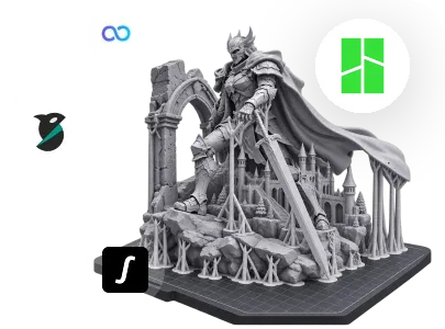 Encaixe no seu fluxo de impressão 3D