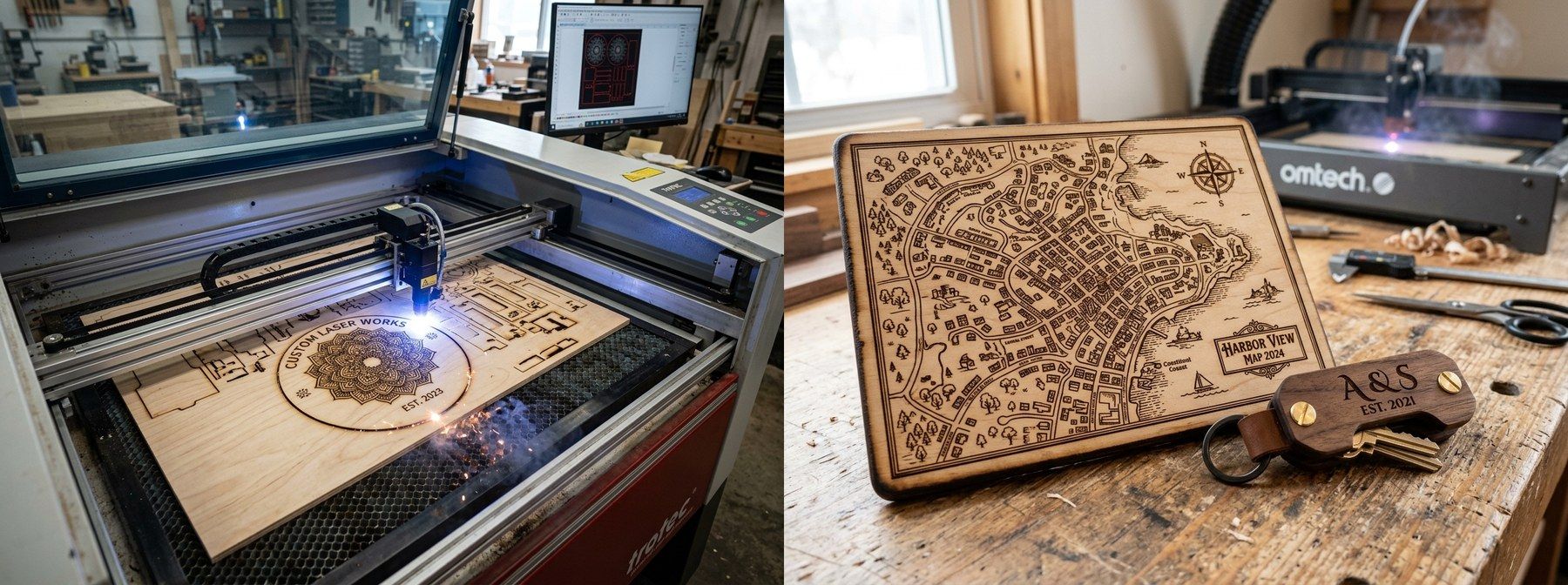 Lasergravur und -schneiden