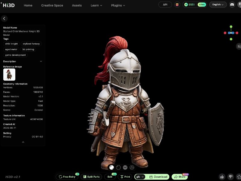 画像から3Dを生成することで、視覚的なインスピレーションを印刷可能なジオメトリへ変換できます。