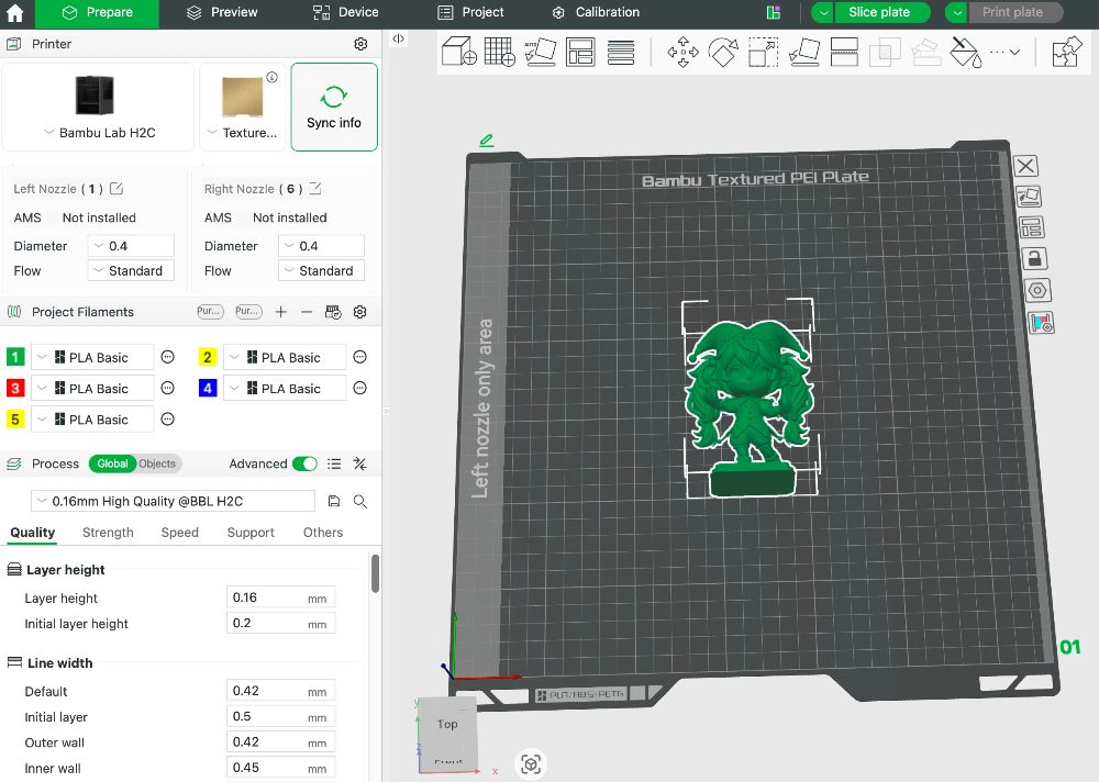 The slicer generates all of this information and creates the final print file