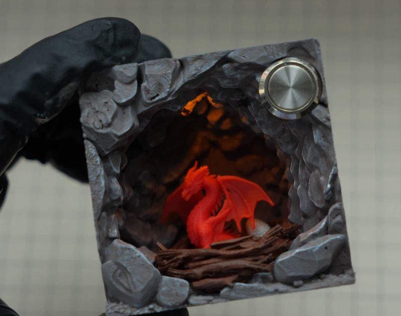 dragon relief art