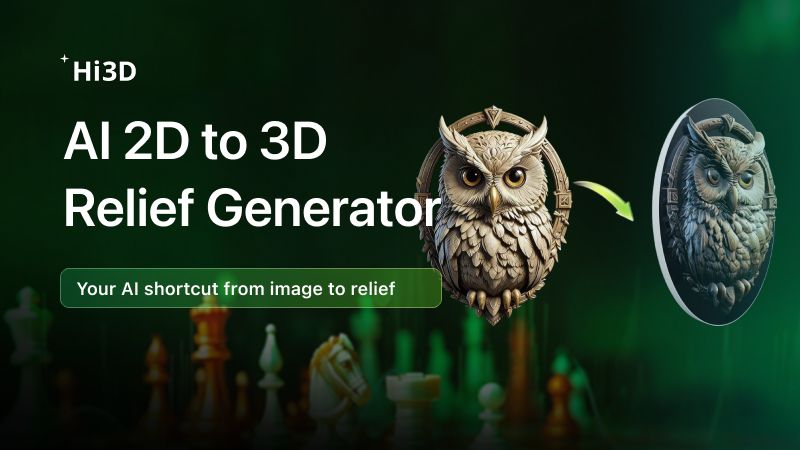 Générateur IA de reliefs 2D vers 3D