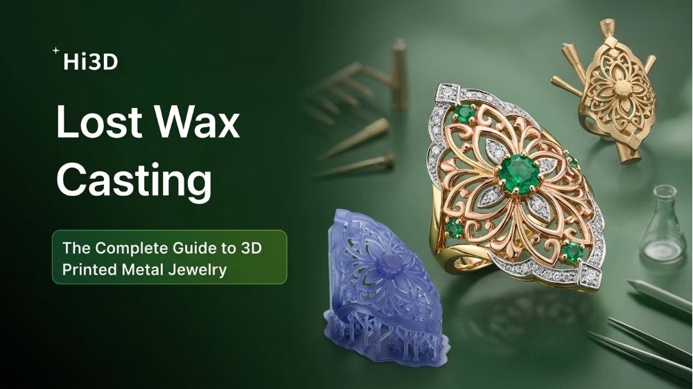 lost-wax-casting-guide-for-3d-printed-metal-jewelry-with-resin-model-and-finished-ring
