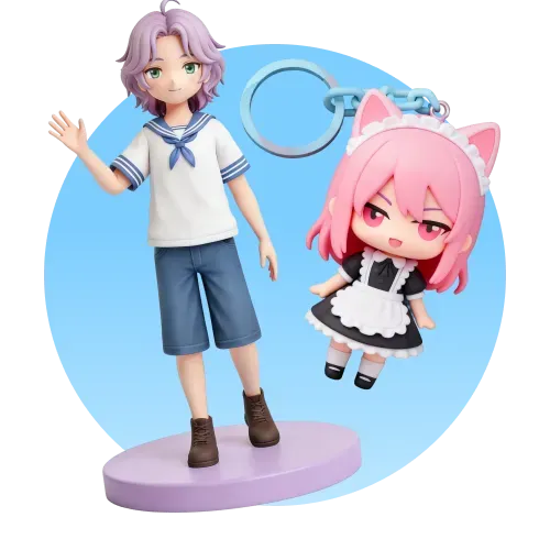 Anime figure category artwork from ZenMarket's Japanese shopping showcase