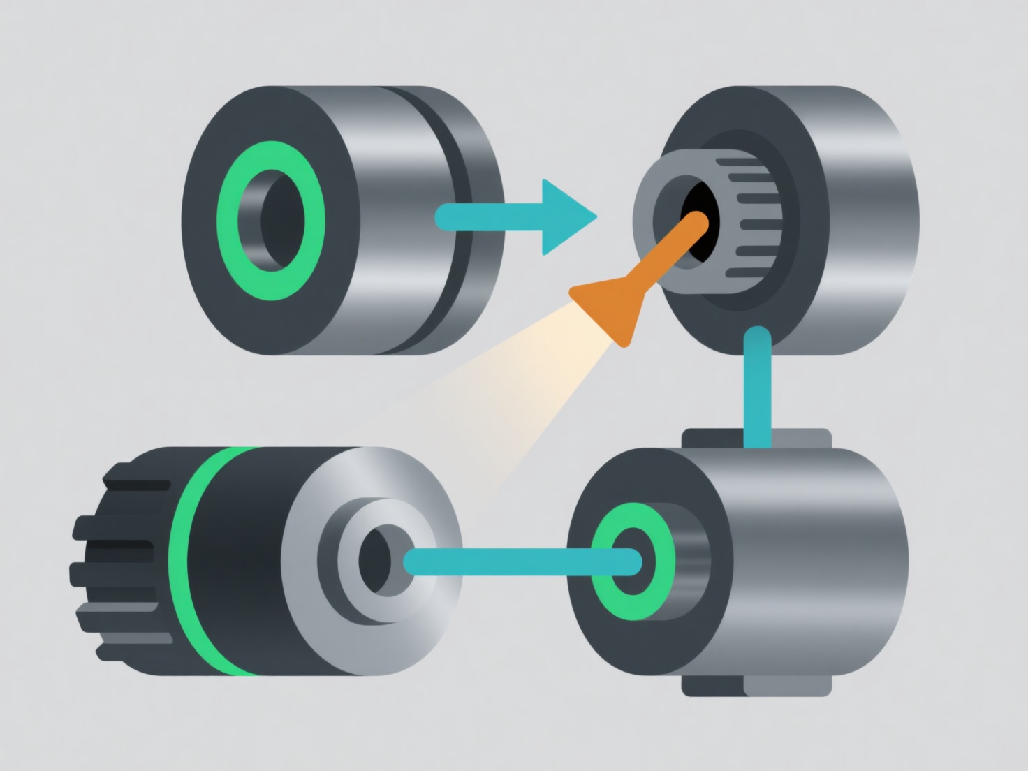 ボトルの3Dモデルの粒状感を修正する方法は？
