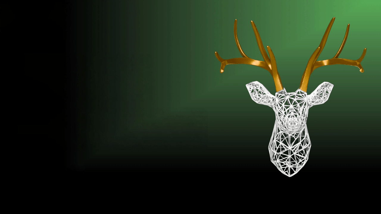 How to Make a Hollow Art Deer with Hi3D