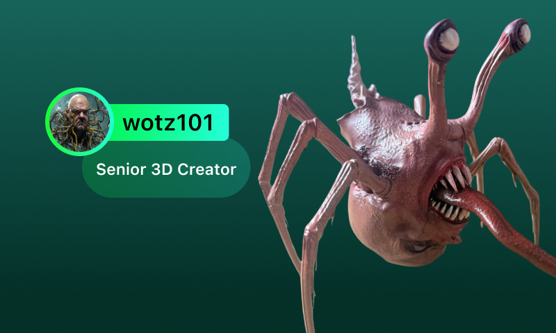 User Story Cover: How wotz101 Keeps Creating After 40 Years with AI and 3D Printing