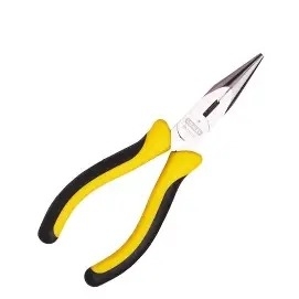 Needle-nose pliers used for handling and assembling small 3D printed parts.