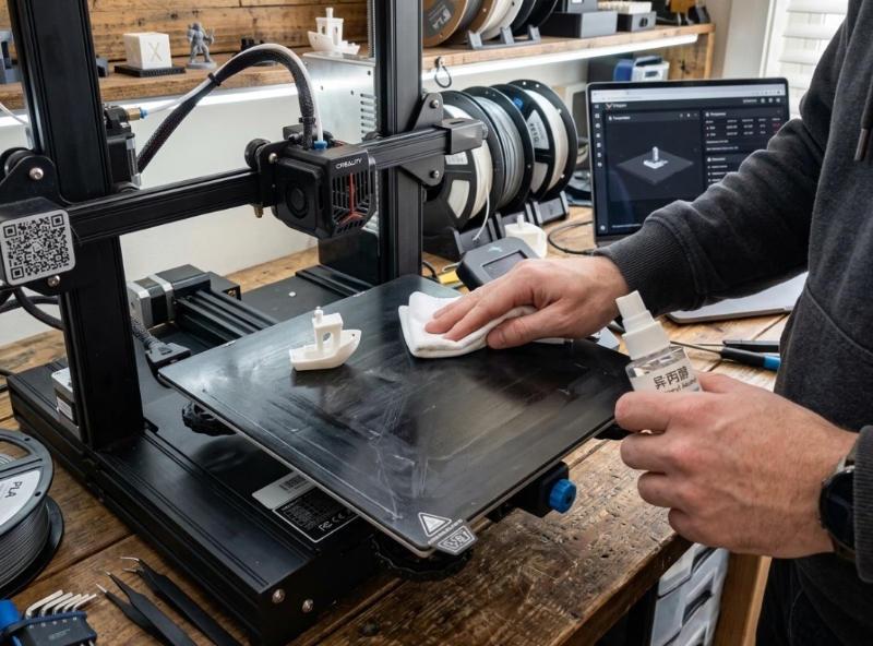 cleaning-and-maintaining-a-3d-printer-build-plate-before-printing