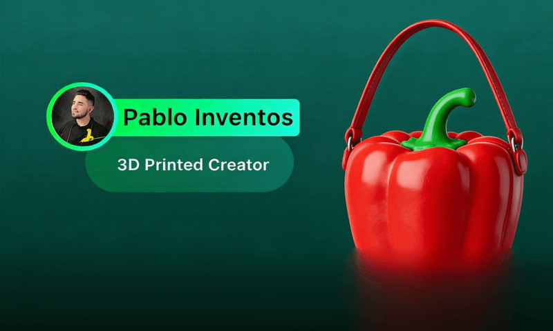 AI to 3D Printing Workflow: Shifting from Botanical Inspiration to Functional 3D Art