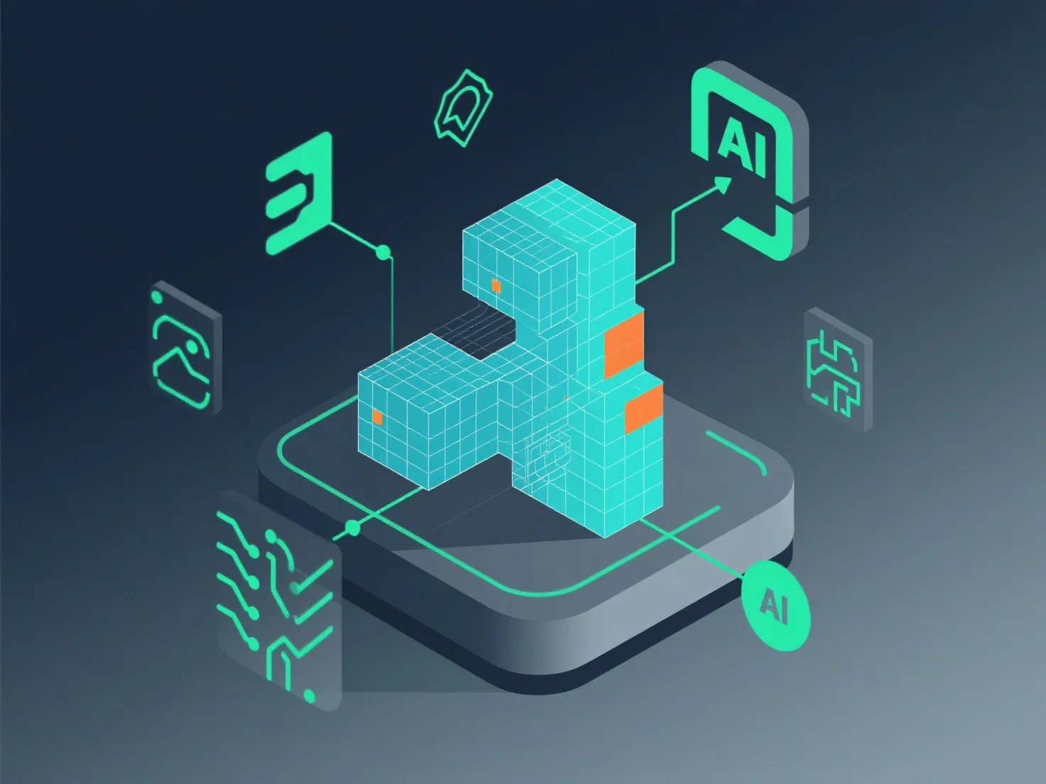 What intelligent algorithms does Hitem3D use to optimize model generation?