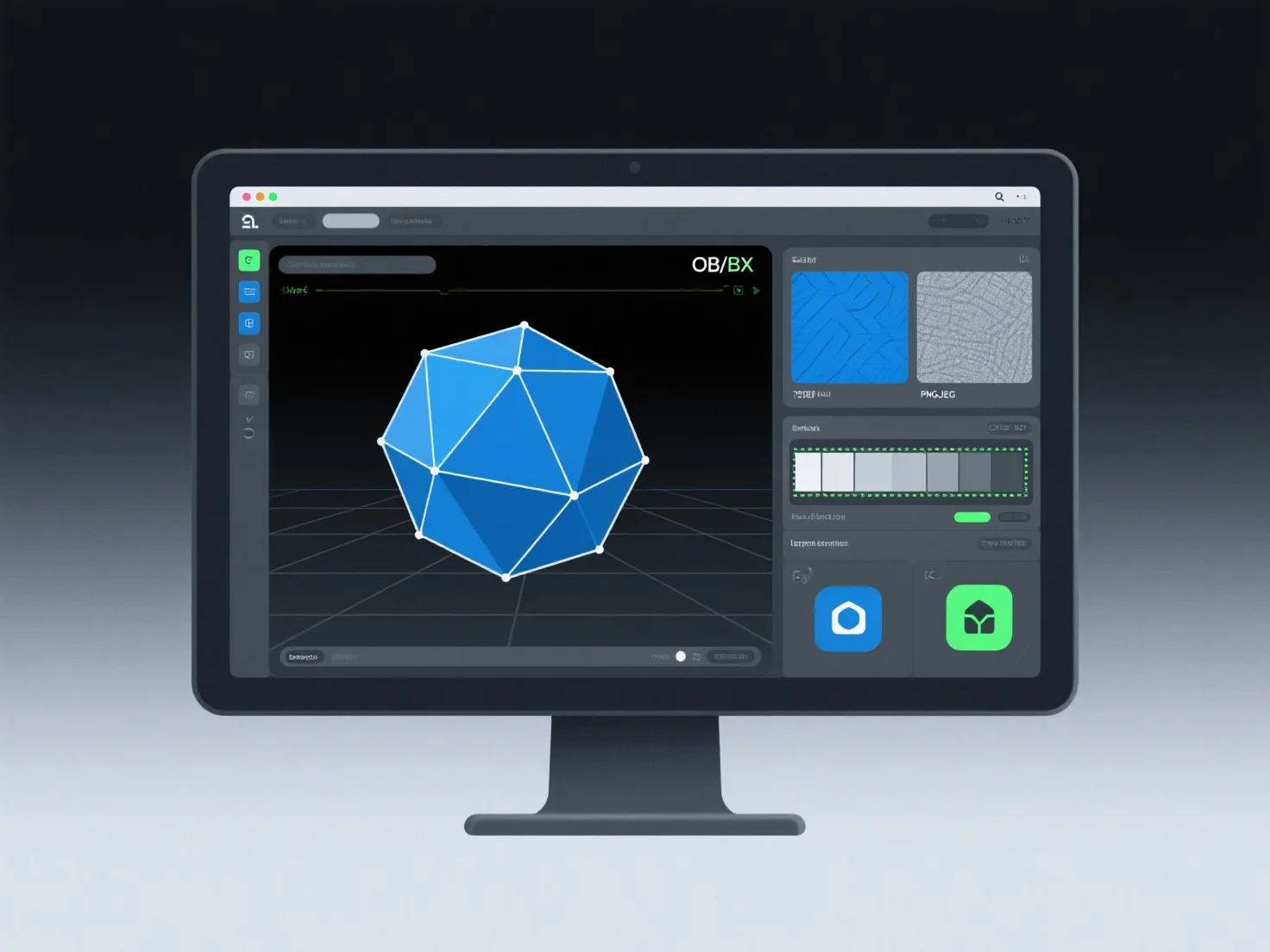 What output formats does Hitem3D support?