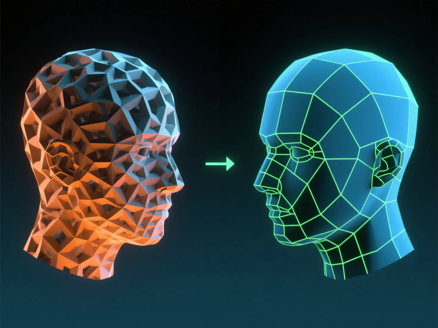 Does Hitem3D support automatic retopology?