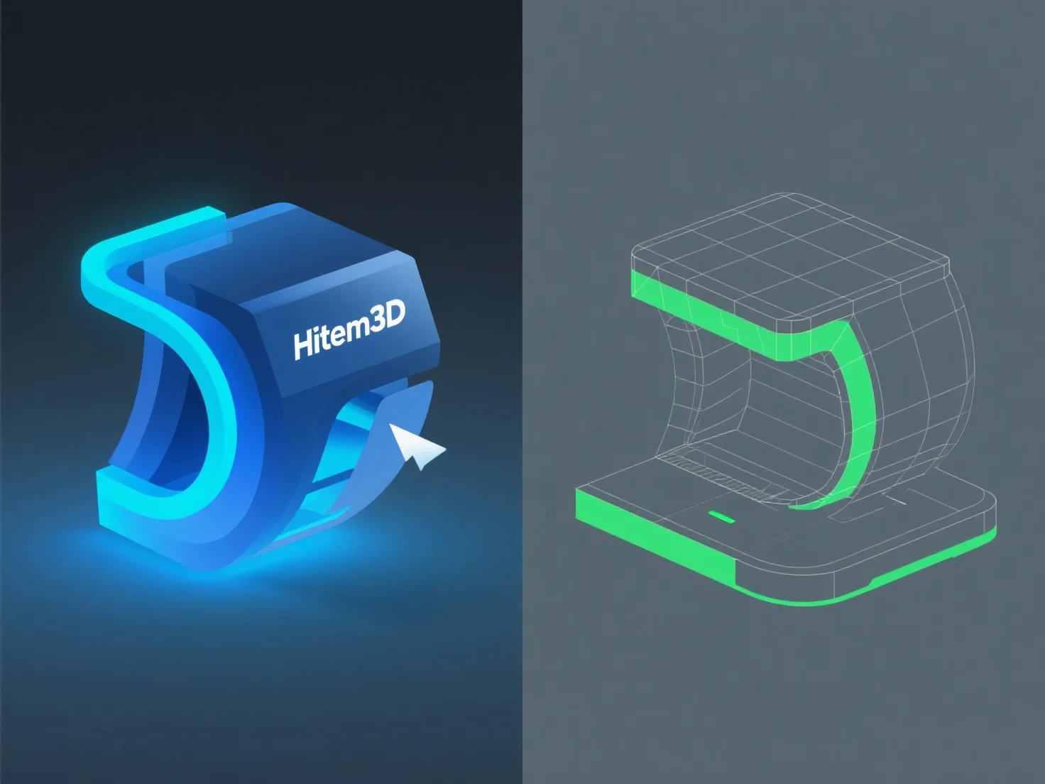 What is the difference between Hitem3D and traditional modeling software?