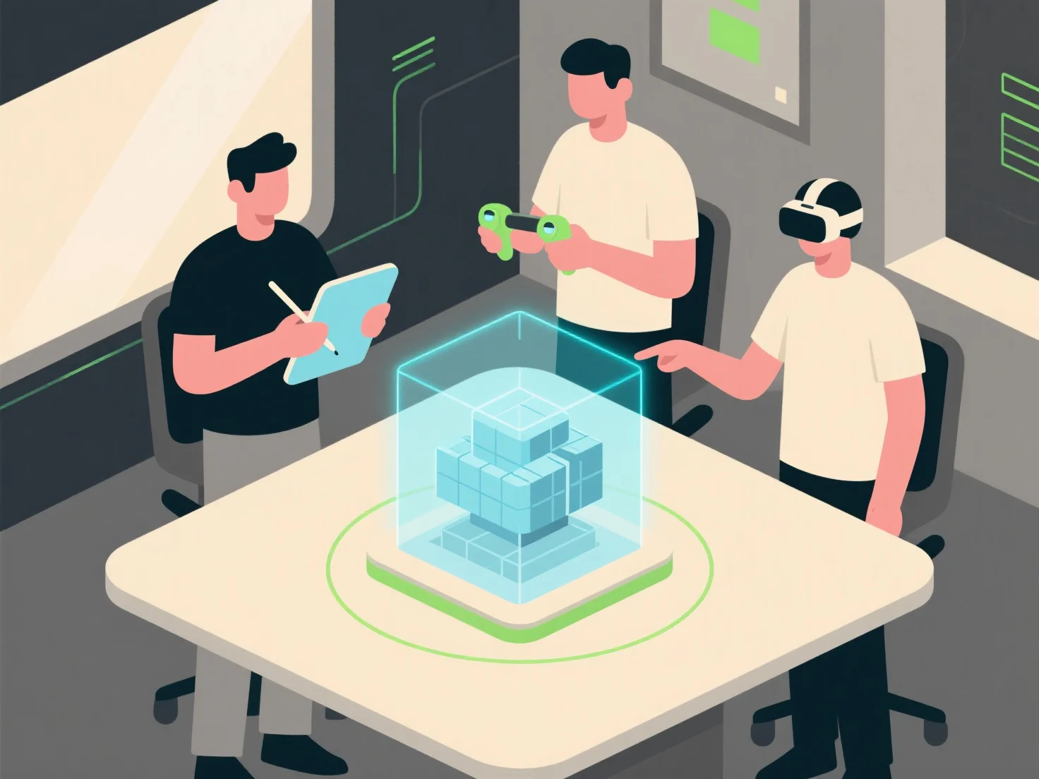 Does Hitem3D support multi-person collaboration?