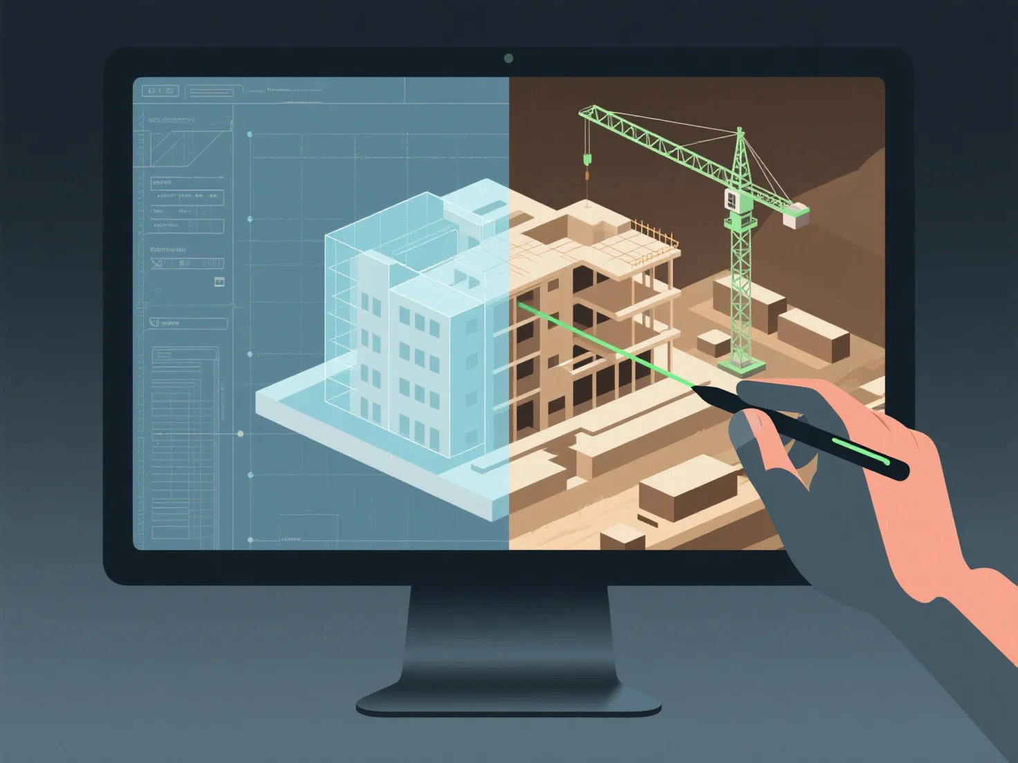 How is 3D modeling used in the architecture and construction industry?