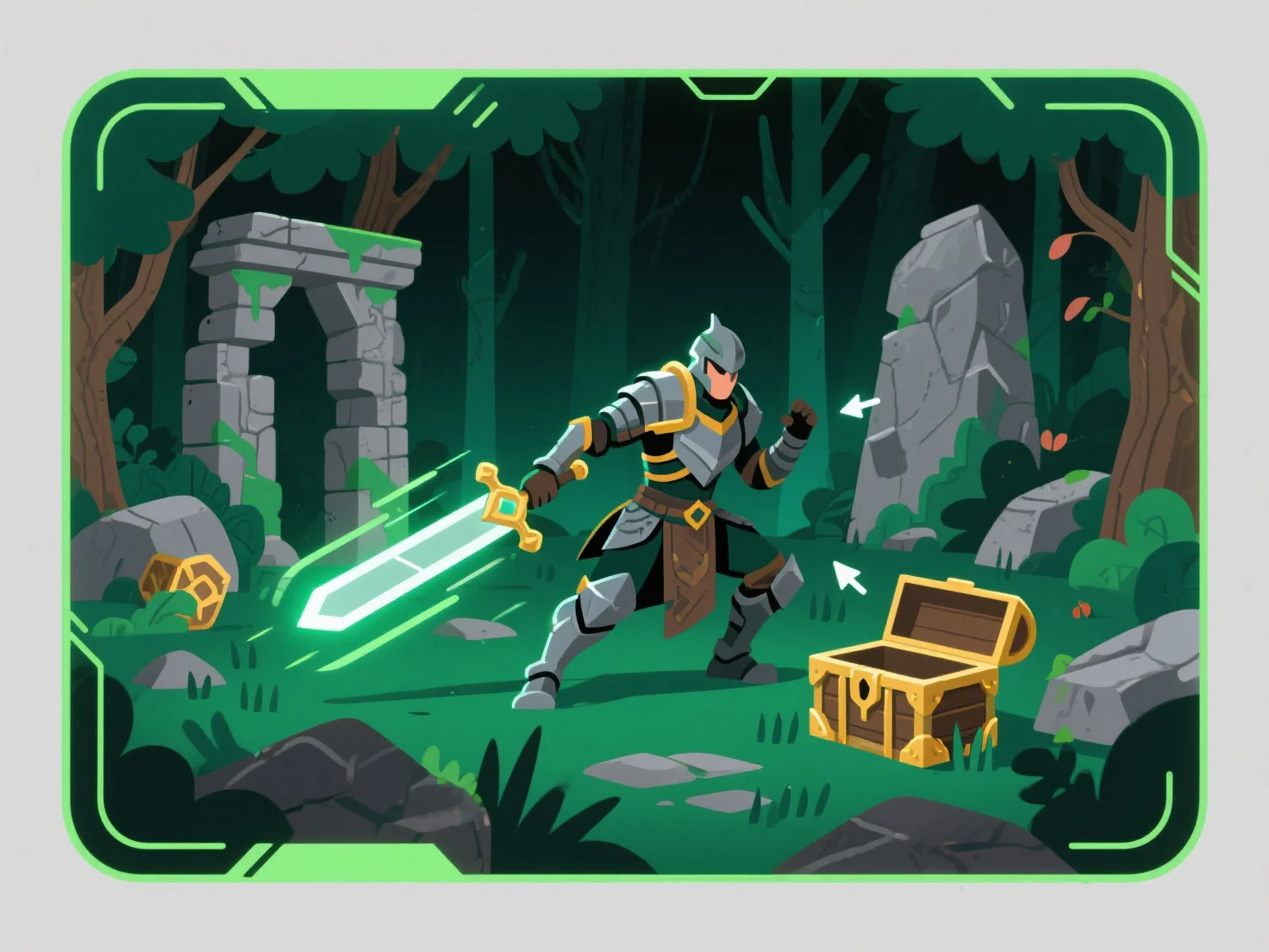 What are the main applications of 3D modeling in game development?