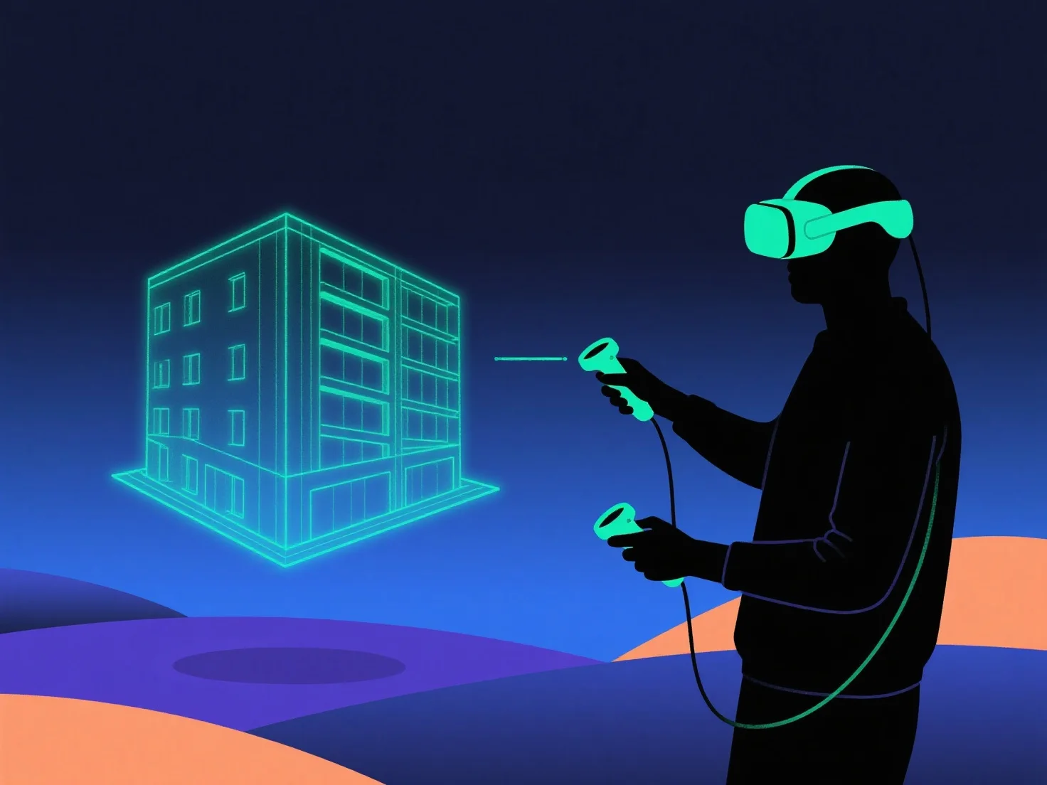 How is 3D modeling used in virtual reality and metaverse projects?