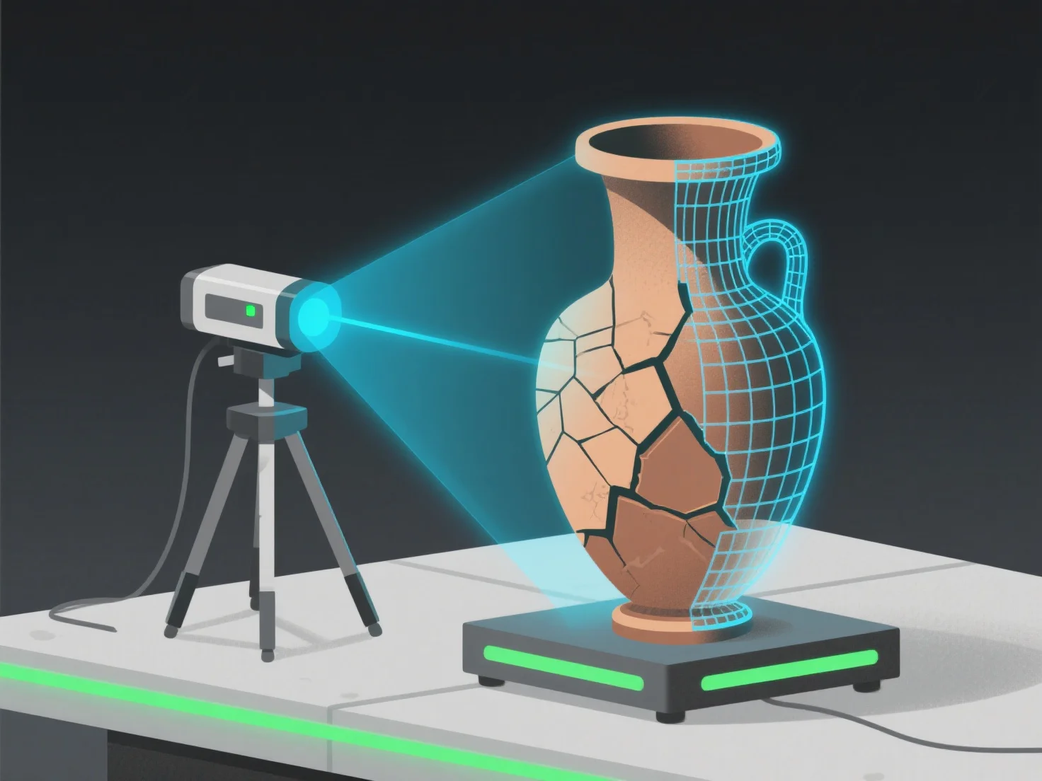 How is 3D modeling applied in cultural heritage preservation?