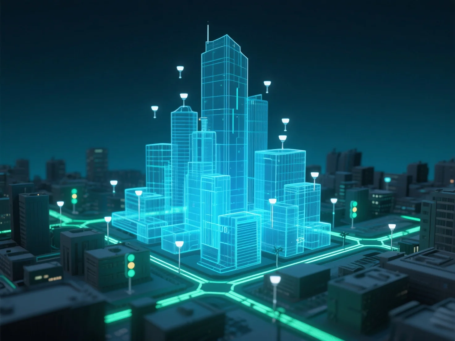 How does 3D modeling support smart city development?
