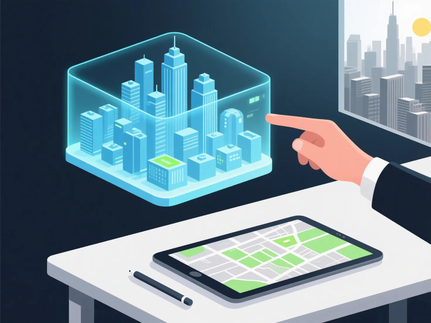 How is 3D modeling applied in urban planning projects?