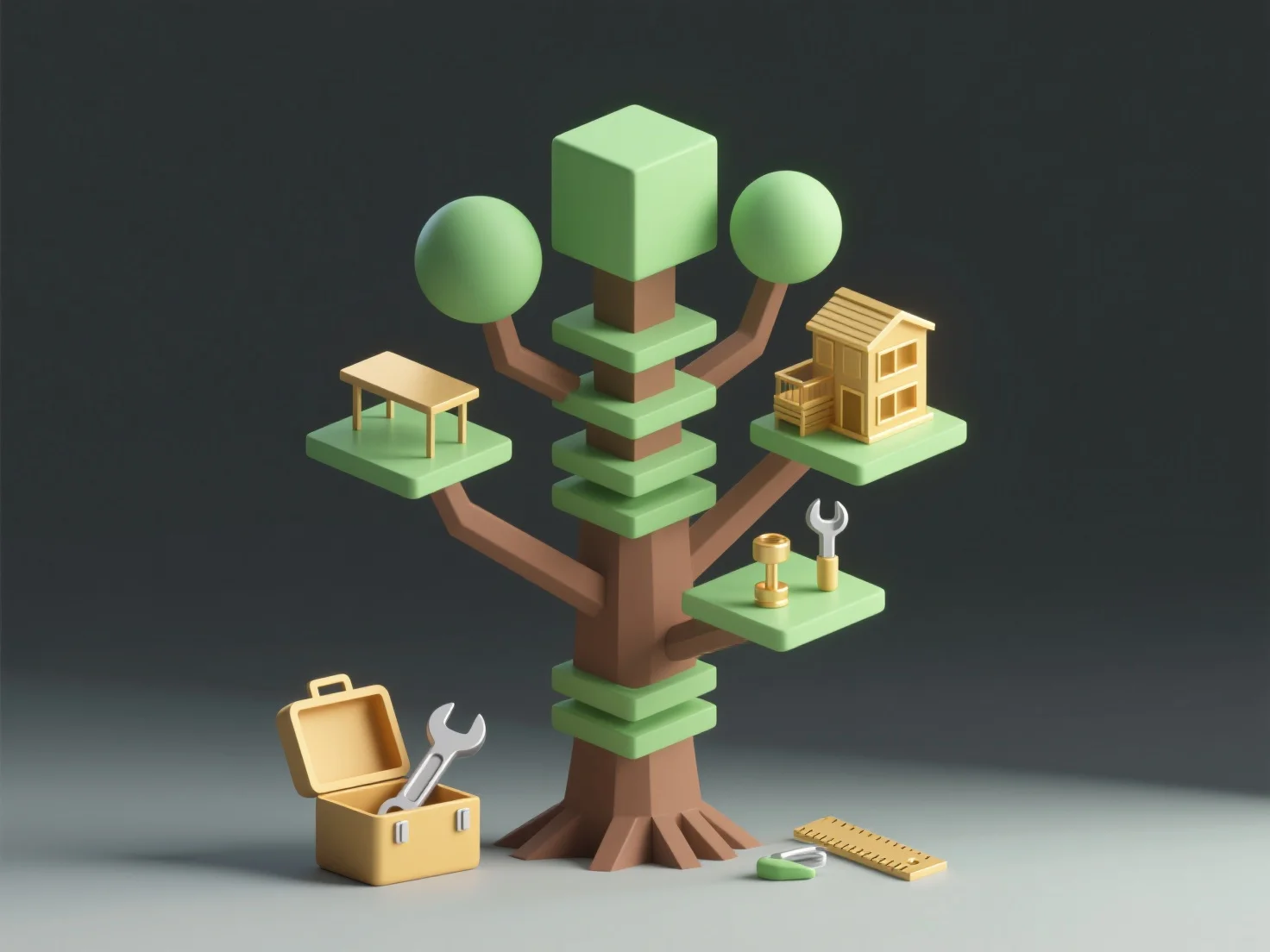 What long-term benefits does building a 3D asset library provide?