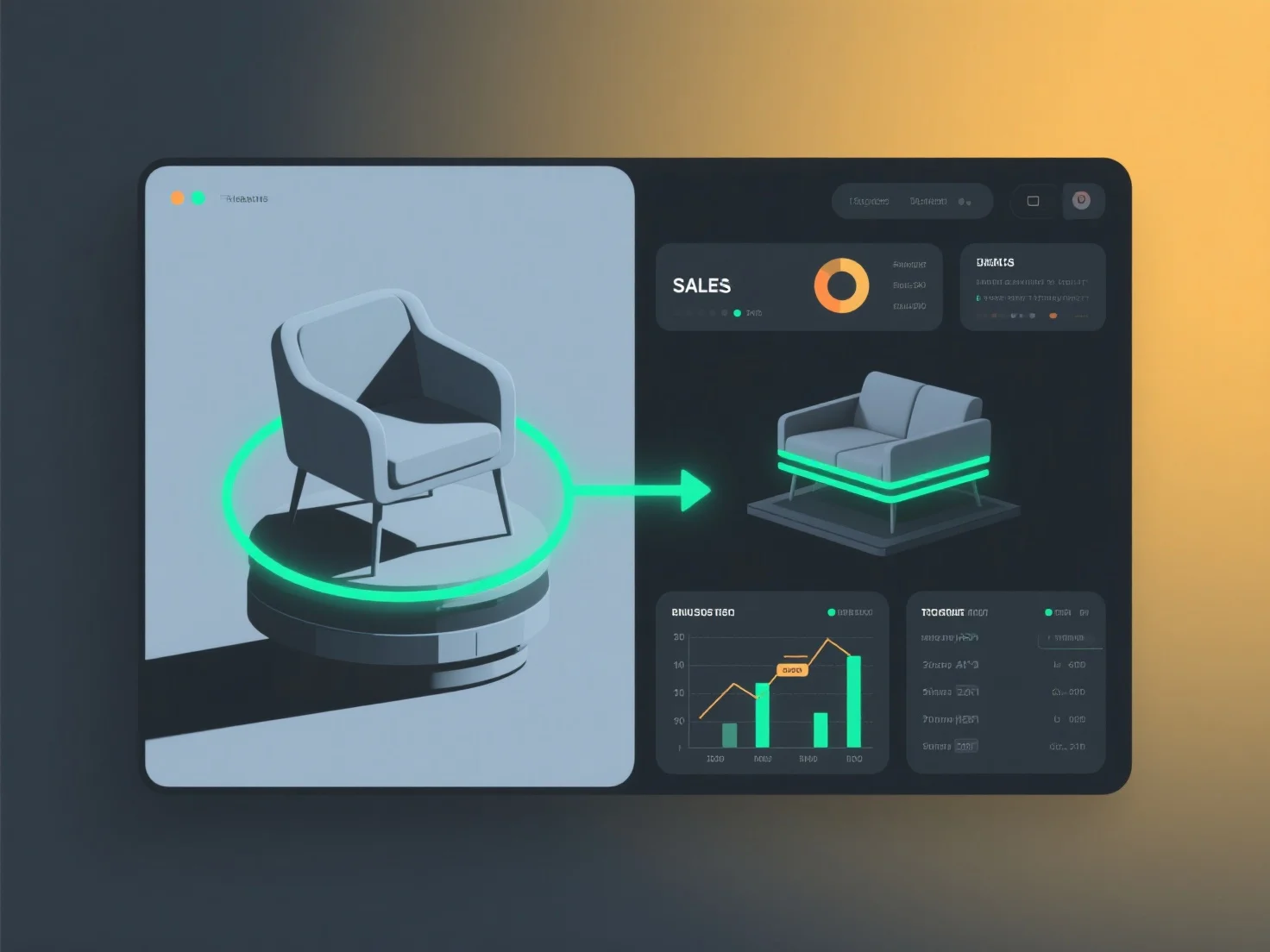 How is 3D modeling incorporated into sales enablement workflows?