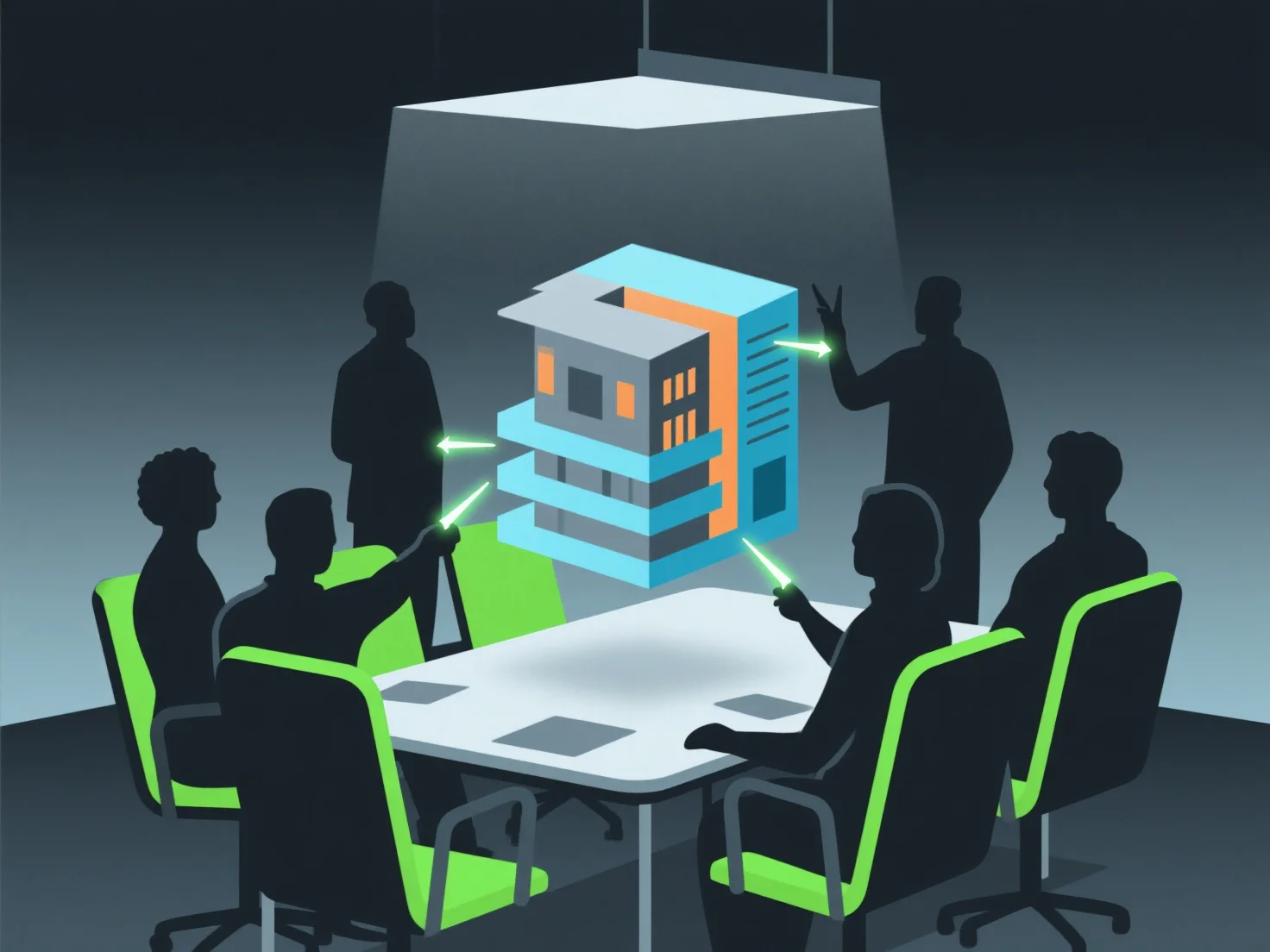 How does 3D visualization support internal review processes?