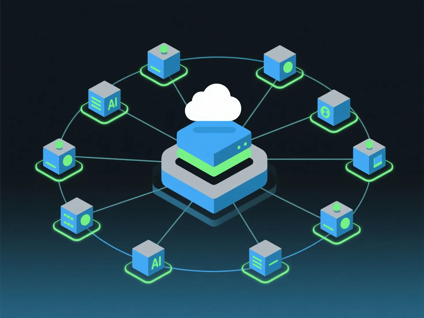 How are 3D assets managed across business departments?