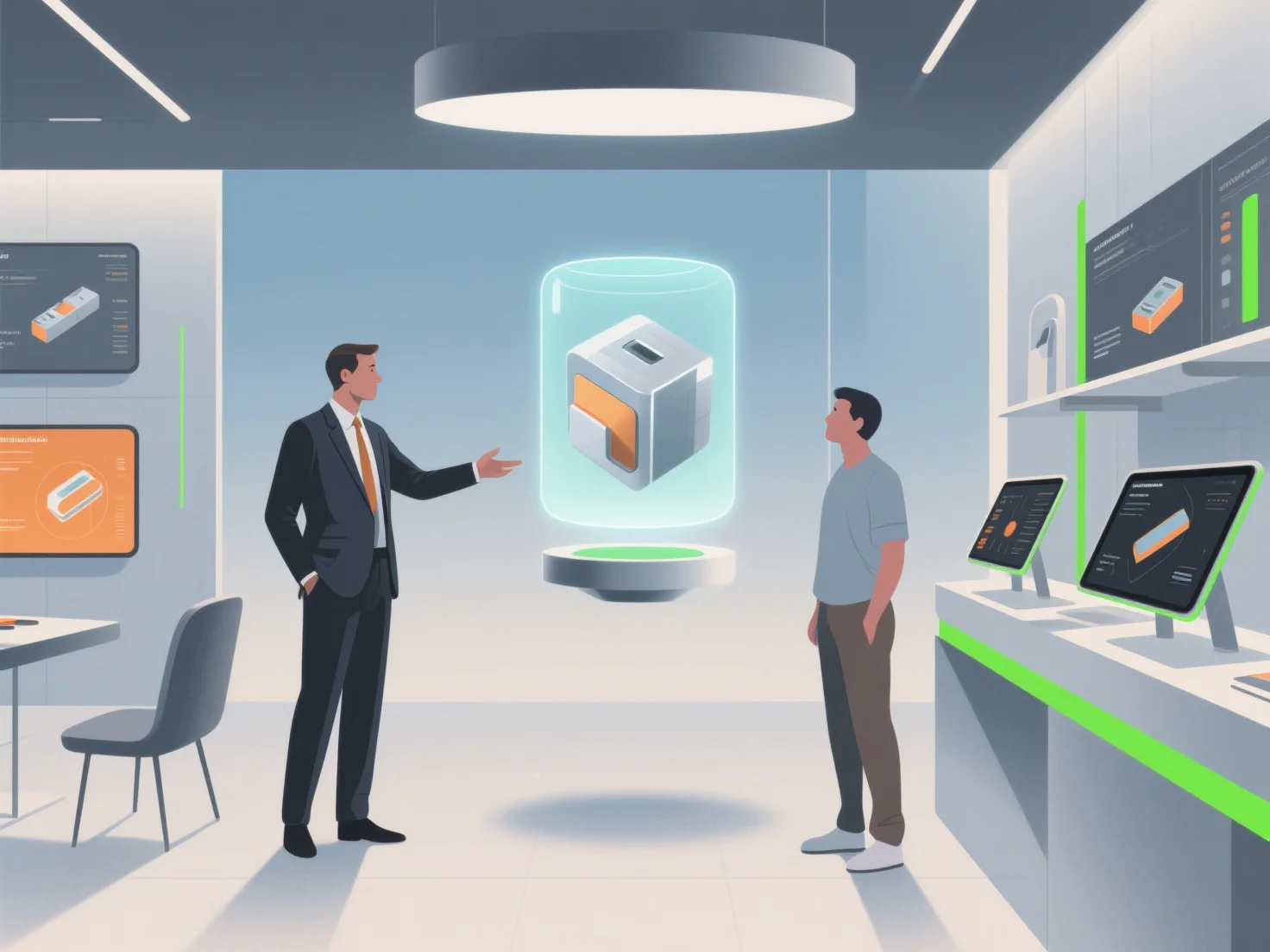 How is 3D modeling used in customer-facing business processes?