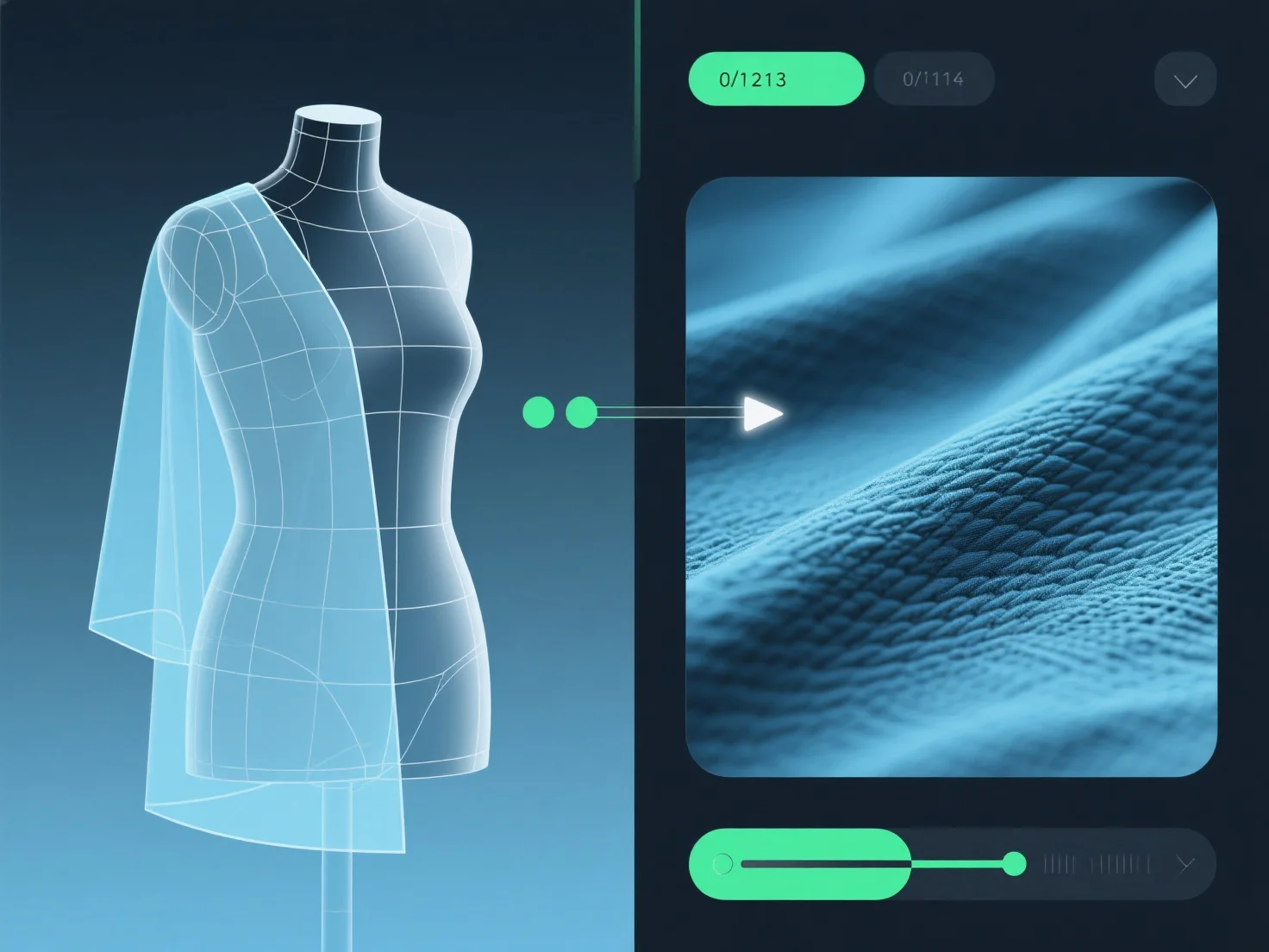 How does 3D modeling assist in creating realistic clothing and fabric textures?