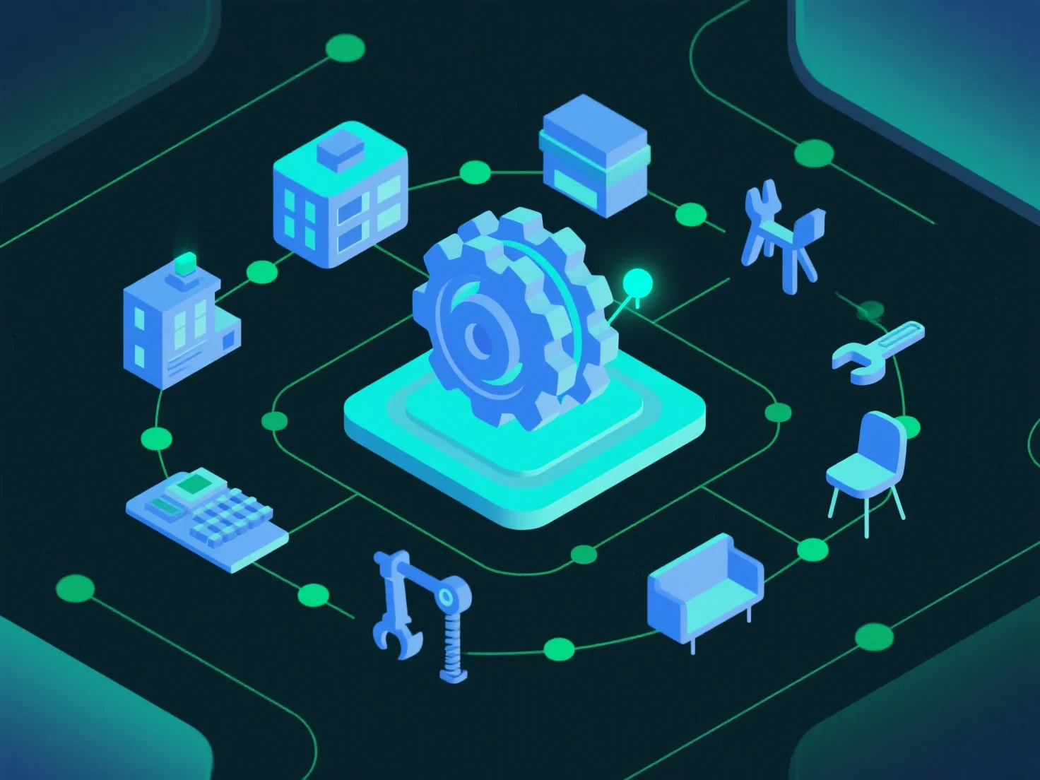 How do enterprises implement internal 3D asset libraries?