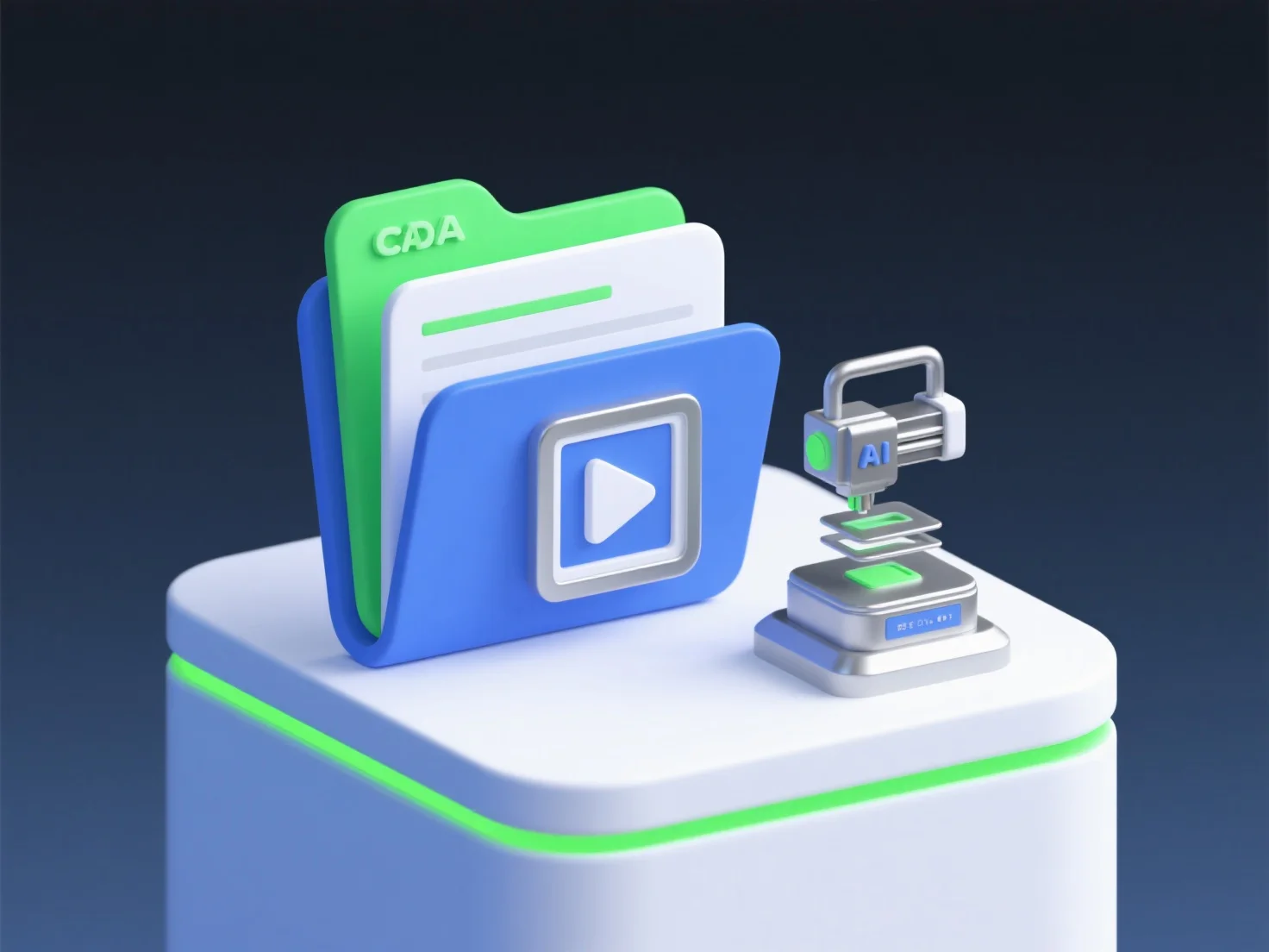 What are typical delivery forms for 3D design services?