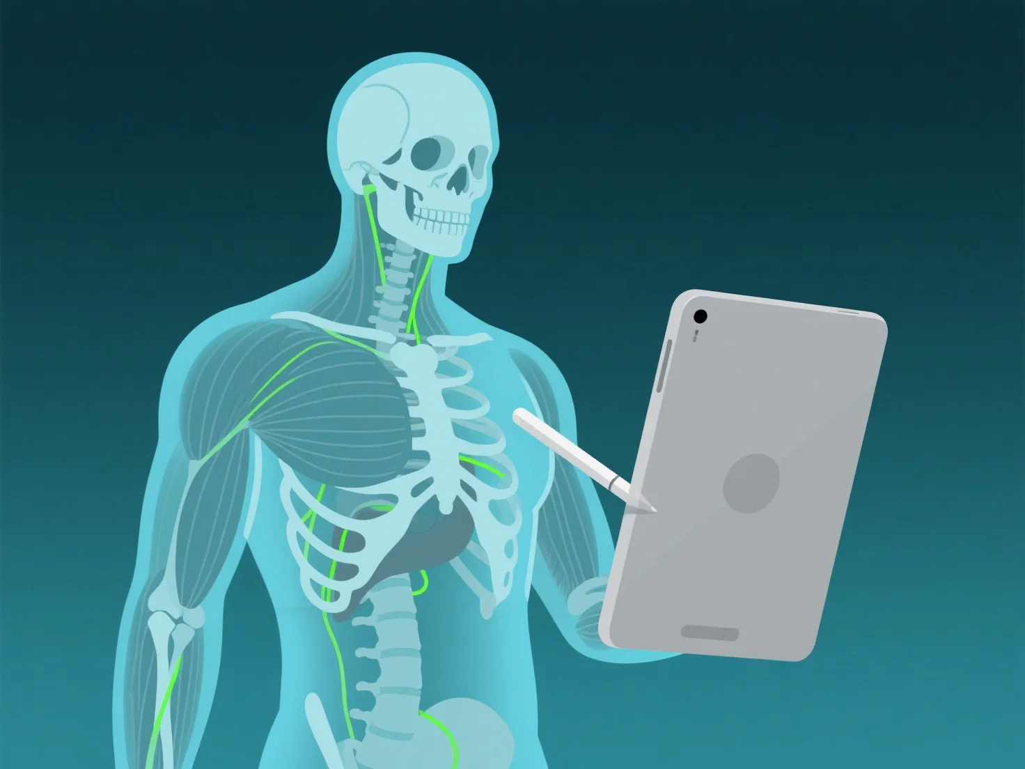 How does 3D modeling contribute to creating accurate depictions of human anatomy?