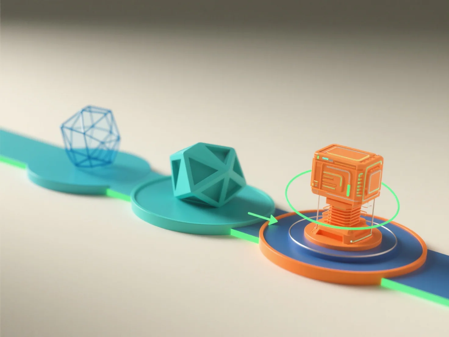 How do enterprises phase 3D implementation over time?