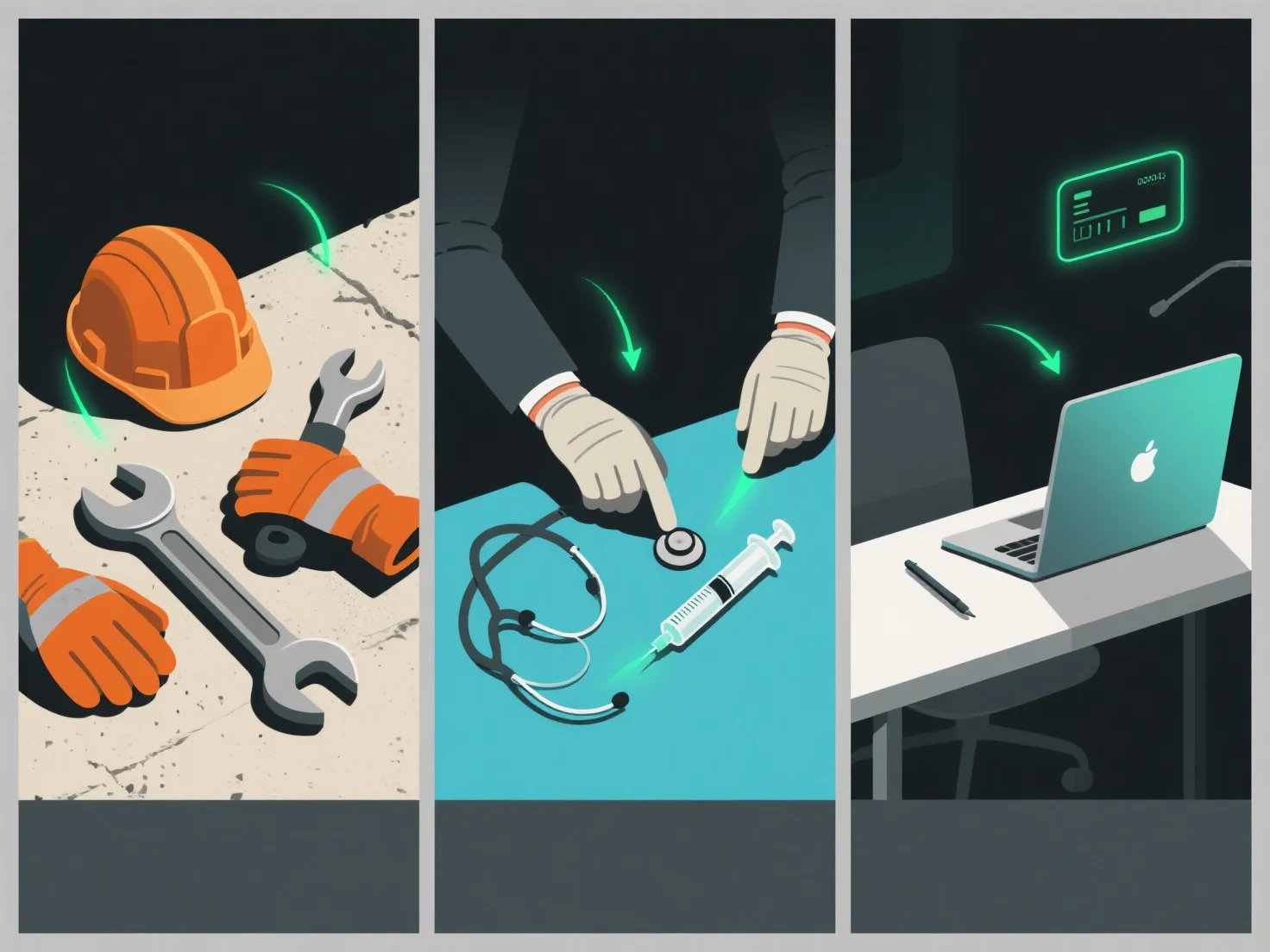 What are the differences in tool selection across industries?