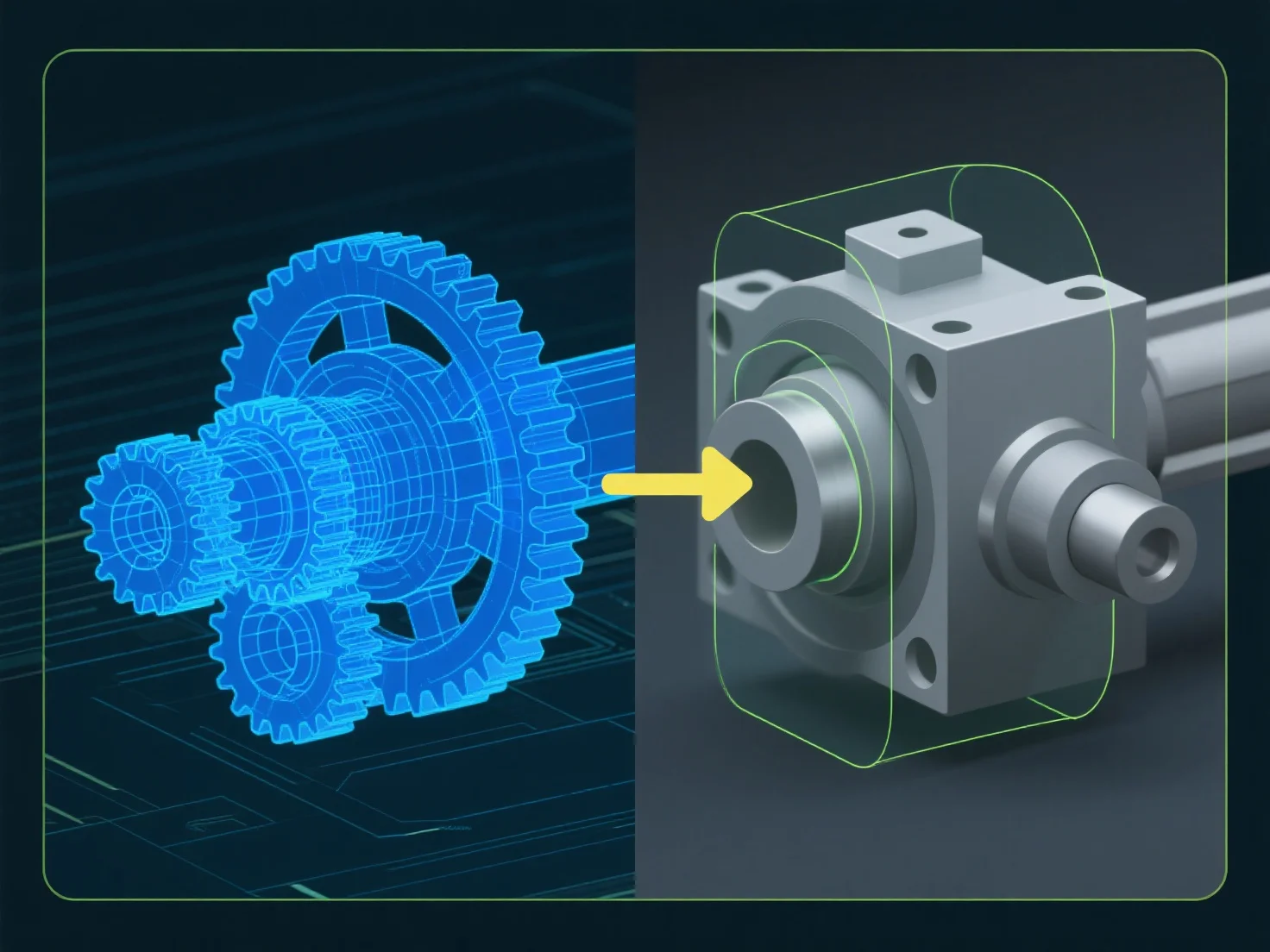 How does 3D modeling help in the design of industrial machinery?