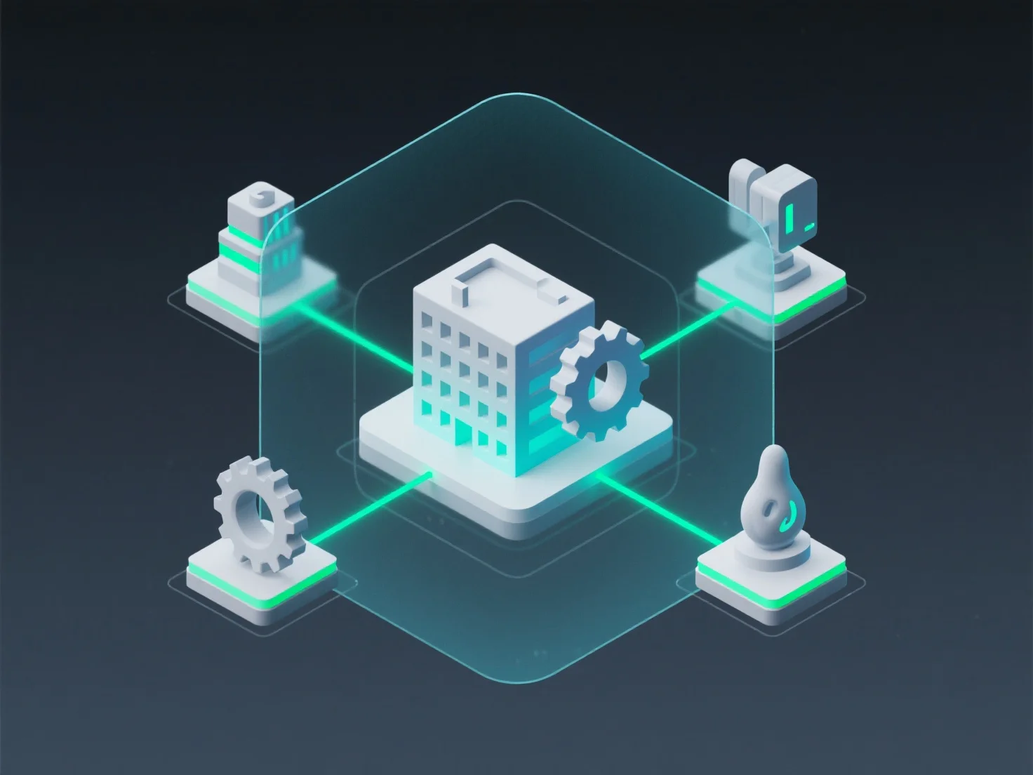 What similarities exist in 3D visualization requirements across sectors?