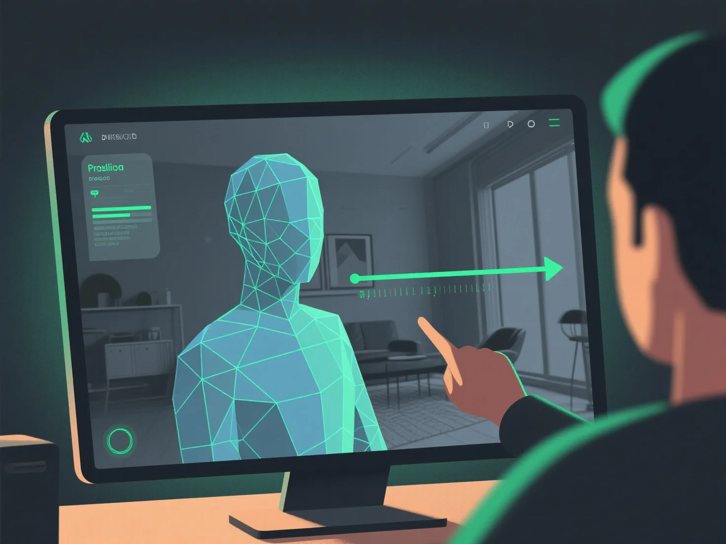How do 3D modelers optimize their work for augmented reality applications?