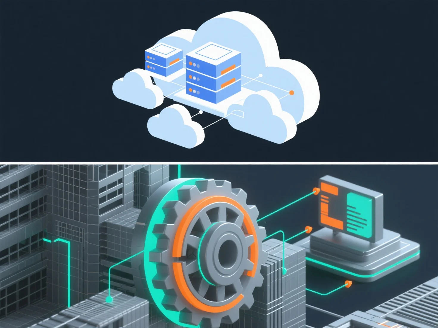 What impact does cloud computing have on 3D technology development?