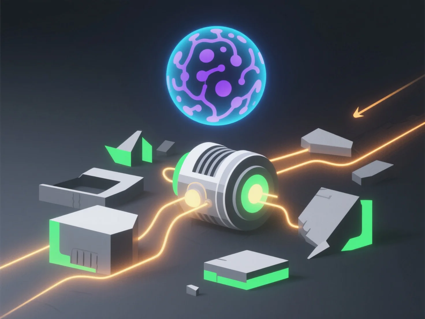 What role does generative AI play in 3D model creation?