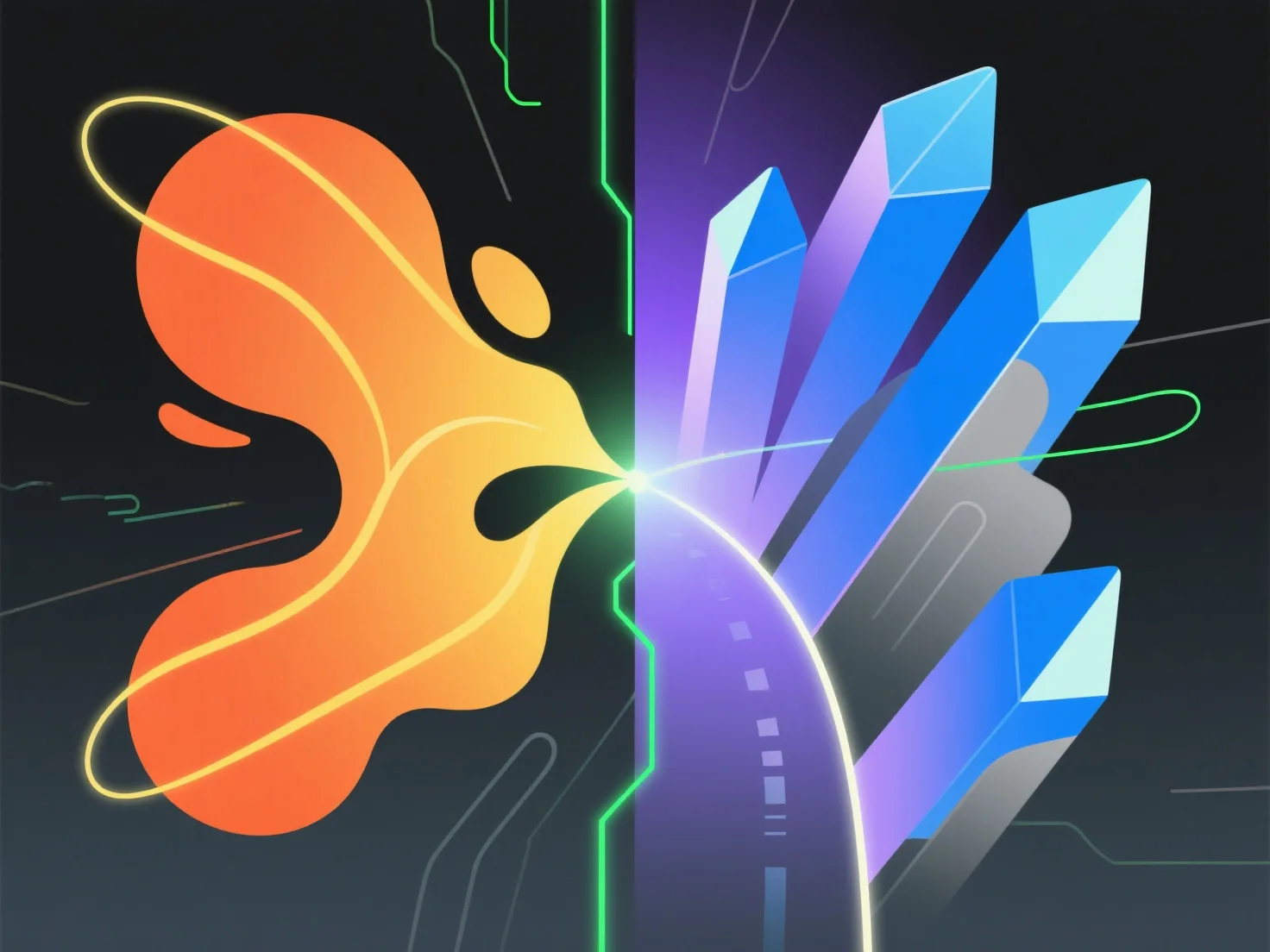 What are the trends in hybrid real-time and offline rendering?