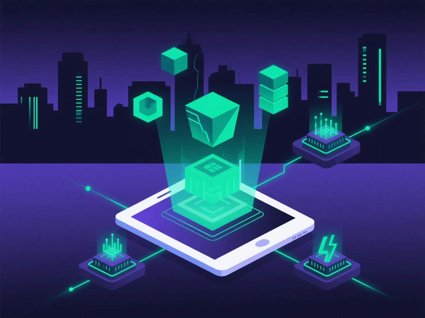 What role will edge computing play in future 3D applications?