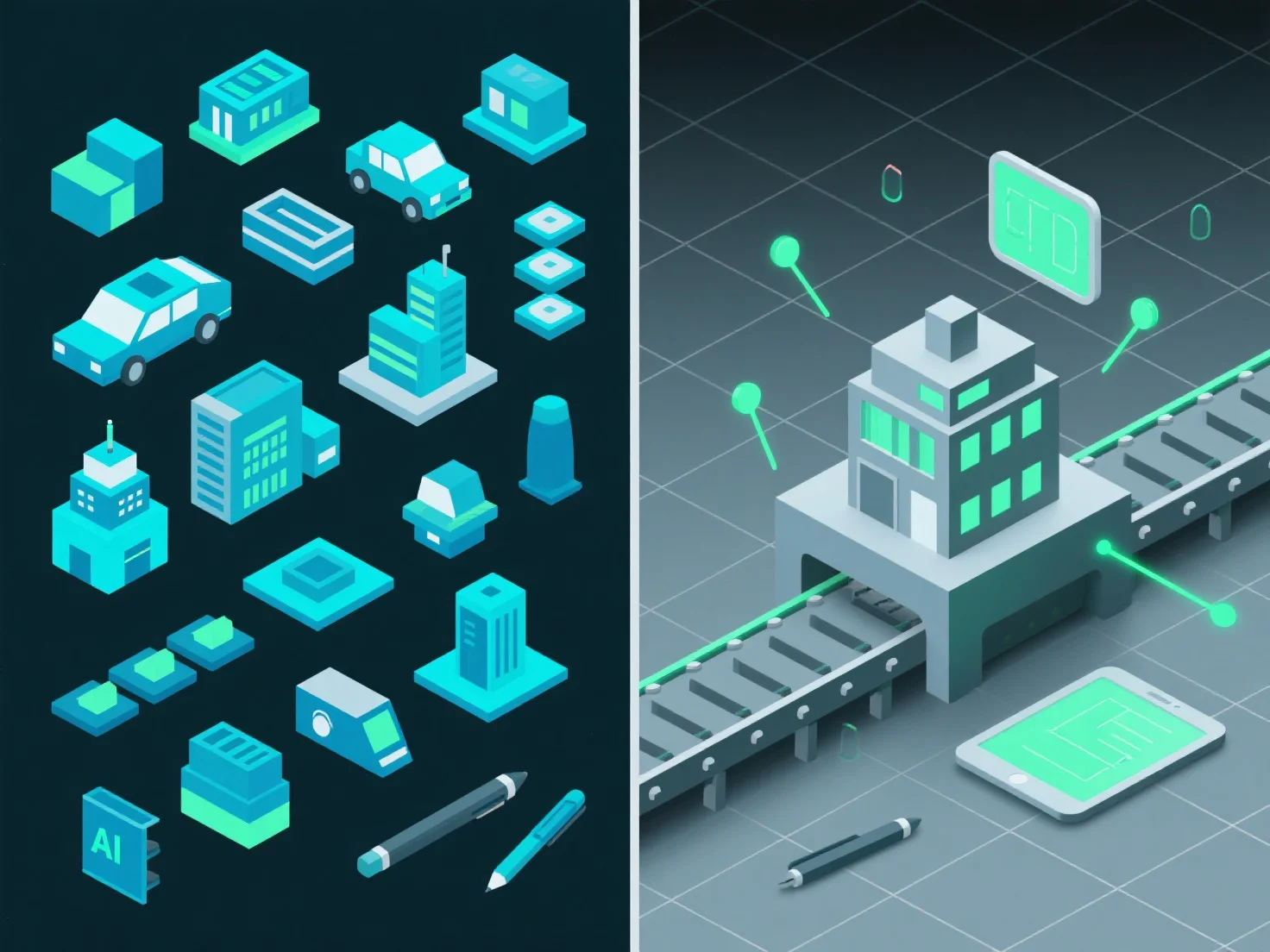 What does industrialized 3D asset production look like?