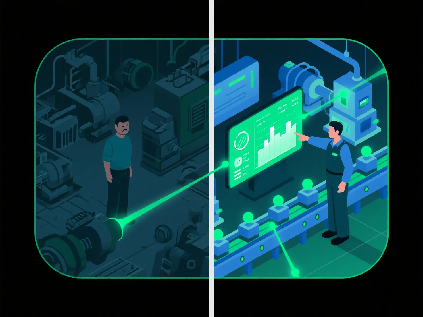 How is real-time visualization influencing production decisions?