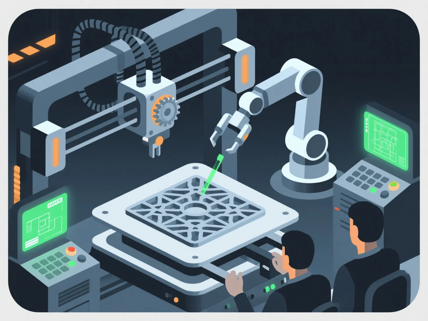 What production challenges arise with highly automated 3D systems?